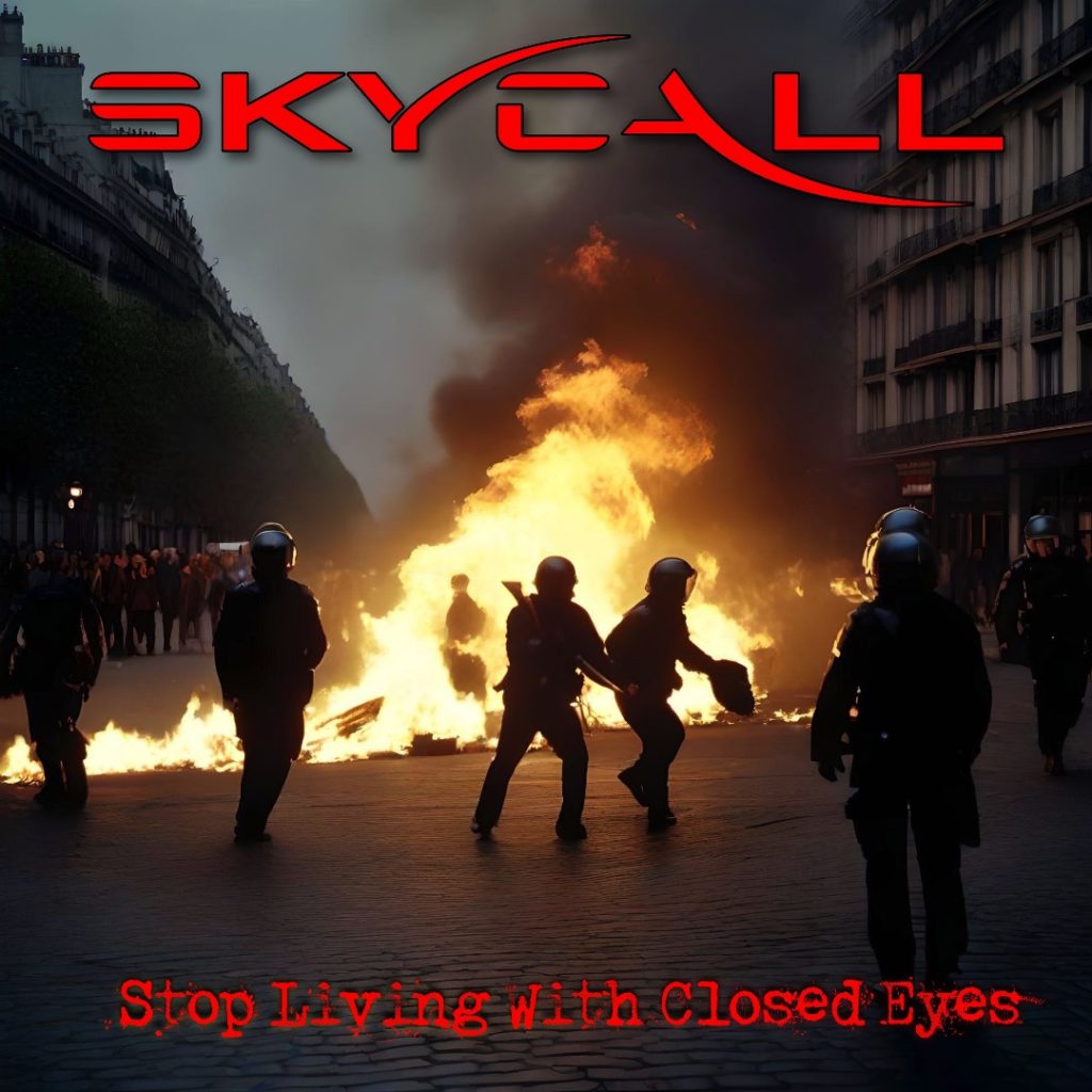 SkyCall Says “Stop Living With Closed Eyes”: A Cinematic Rock Anthem of Resistance and Awakening