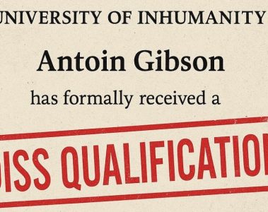 Antoin Gibson – Diss Qualification
