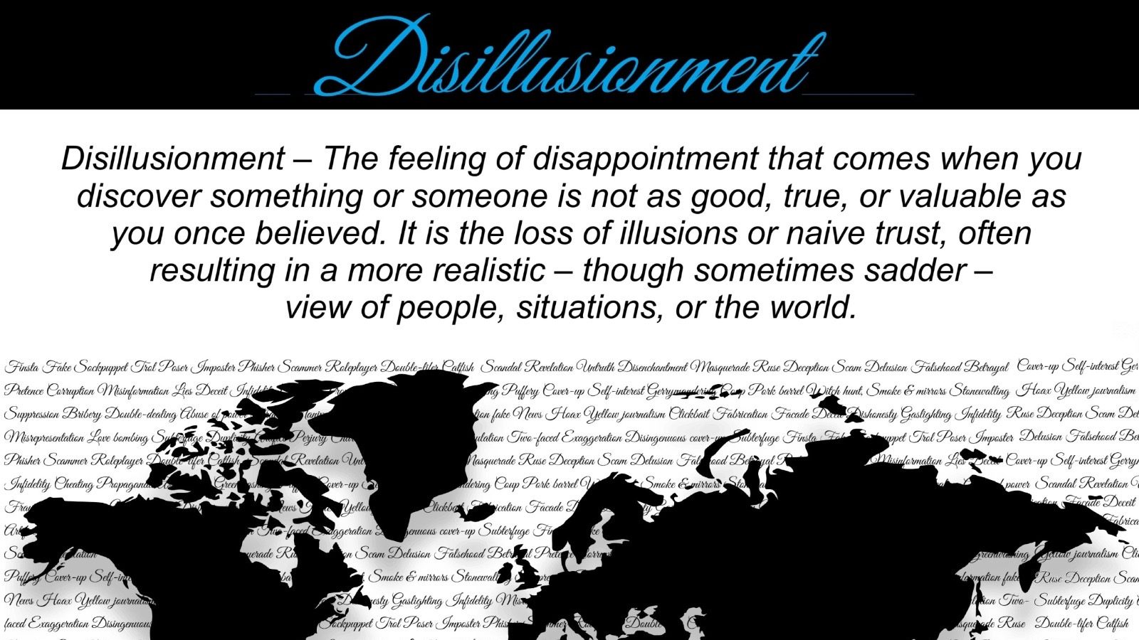 Alasdair James Dodds – Disillusionment