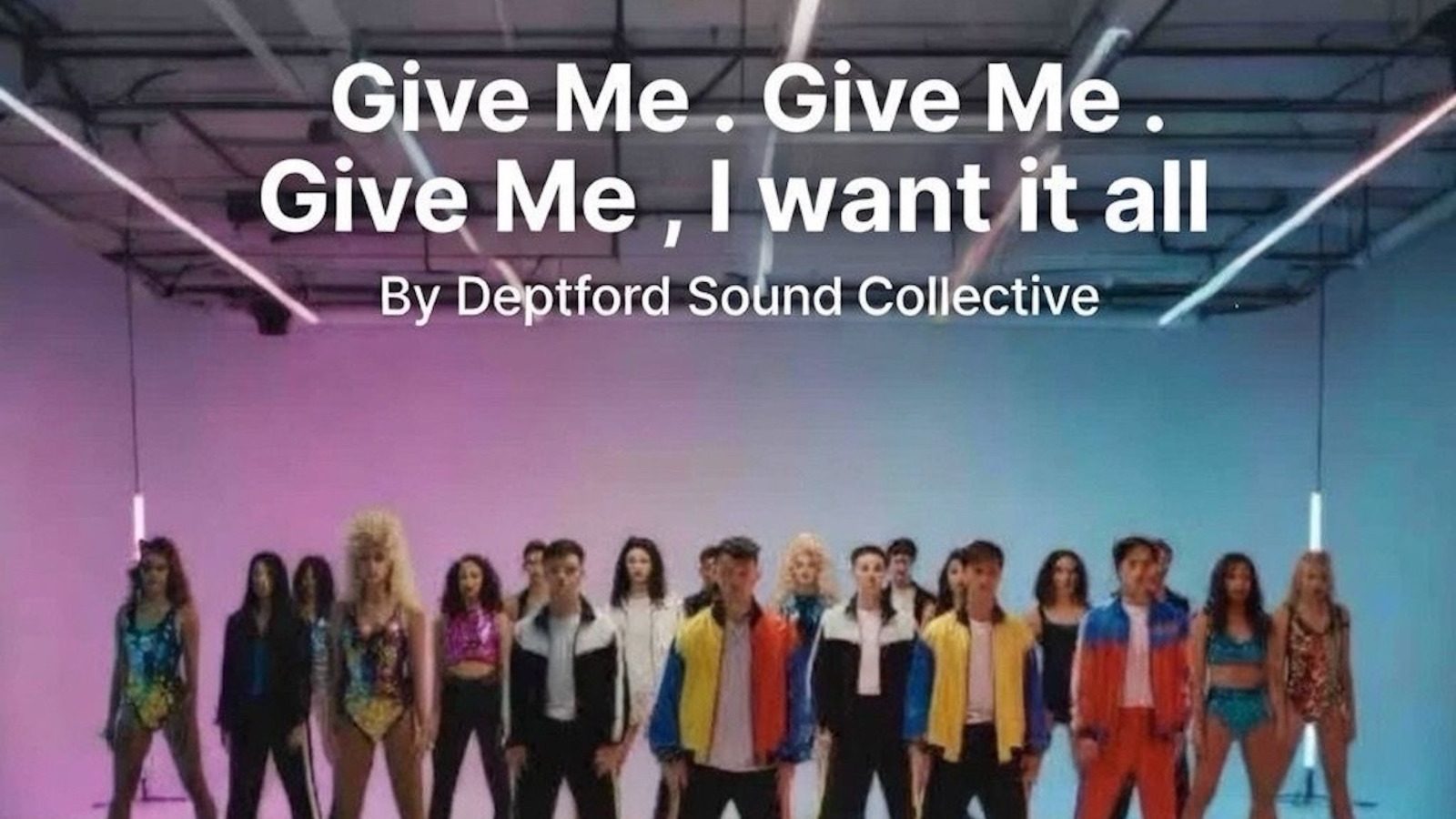 Deptford Sound Collective – Give Me. Give Me. Give Me, I Want It All