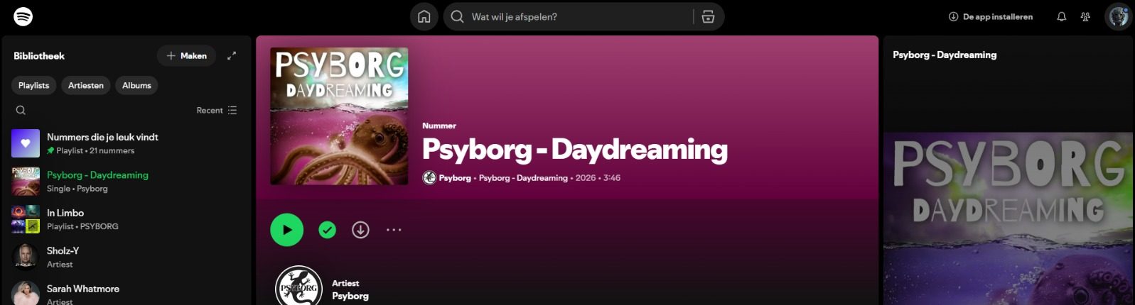 Psyborg — Daydreaming (Review) Psyborg — Daydreaming