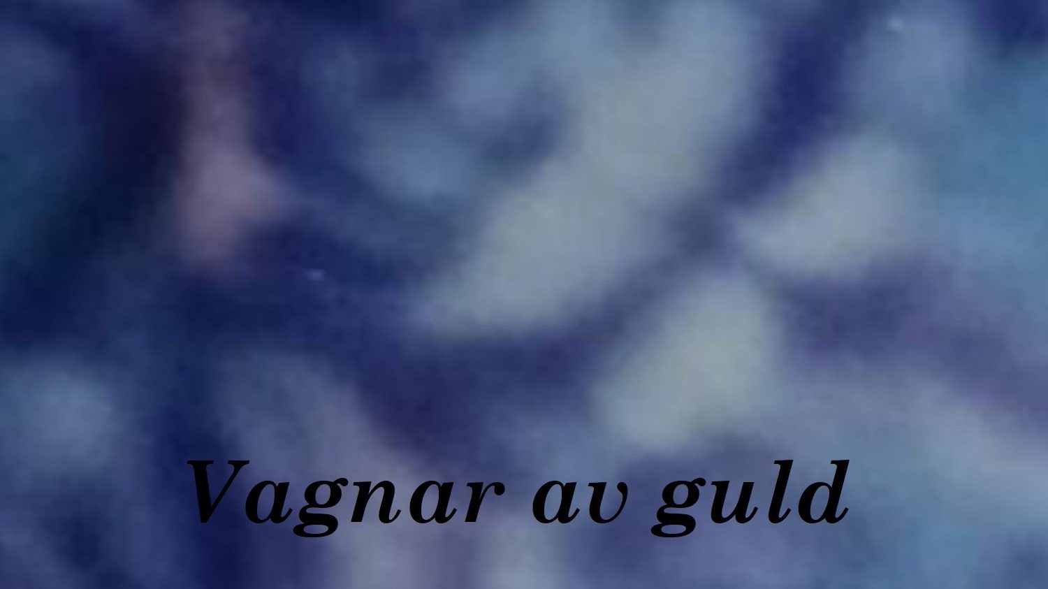 Arn-Identified Flying Objects and Alien Friends – Vagnar av guld