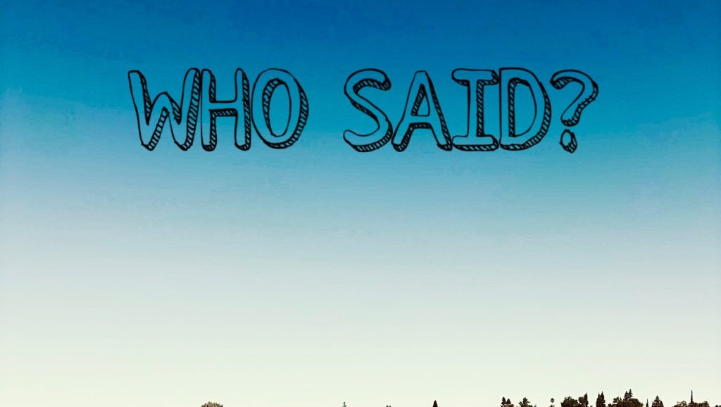 DJThriller – WHO SAID