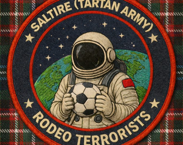 Rodeo Terrorists – Saltire (Tartan Army)