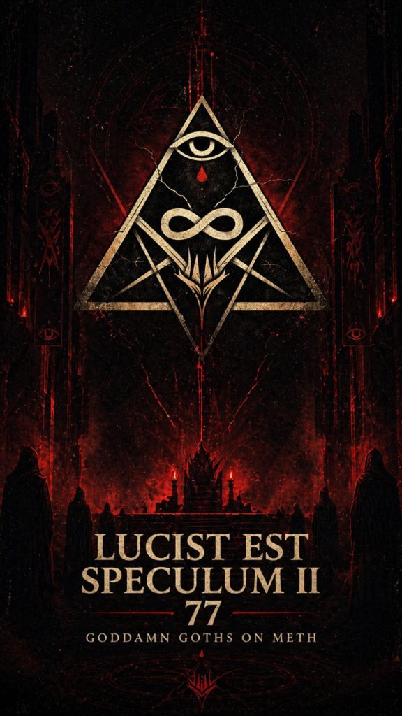 GODDAMN GOTHS ON METH — Lucist Est Speculum II 77