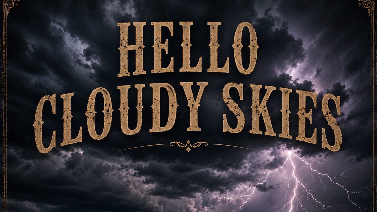 Sean Coats – Hello Cloudy Skies